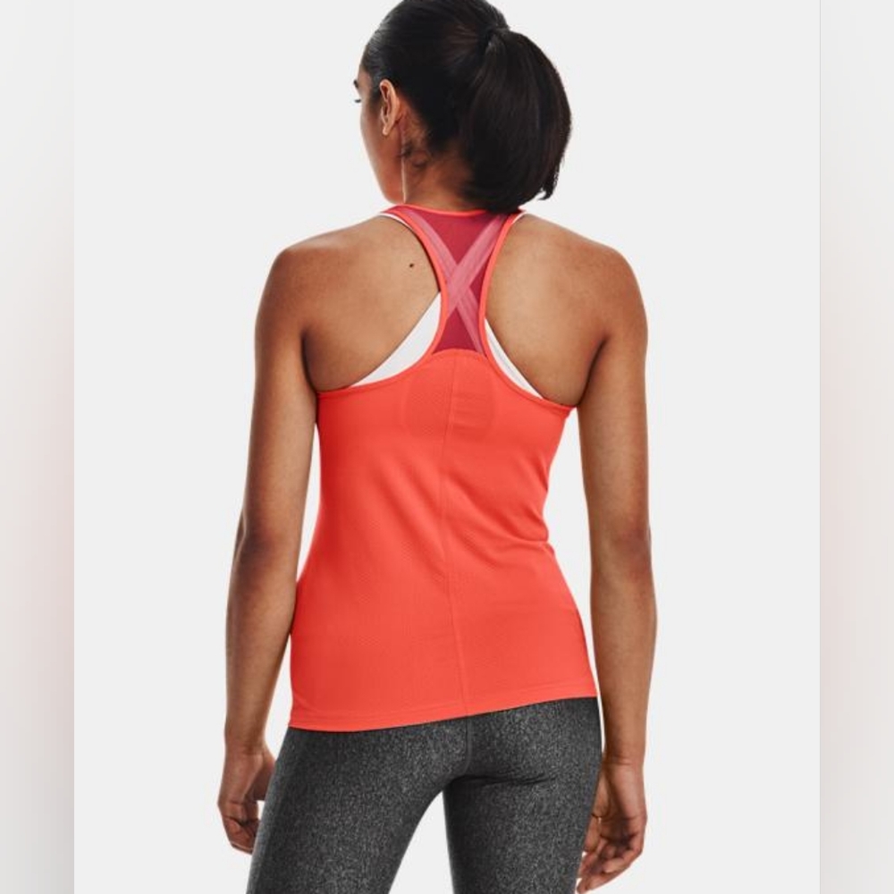 3 for $15 NWT Under Armour HeatGear Armour Racer Tank - Picture 3 of 9